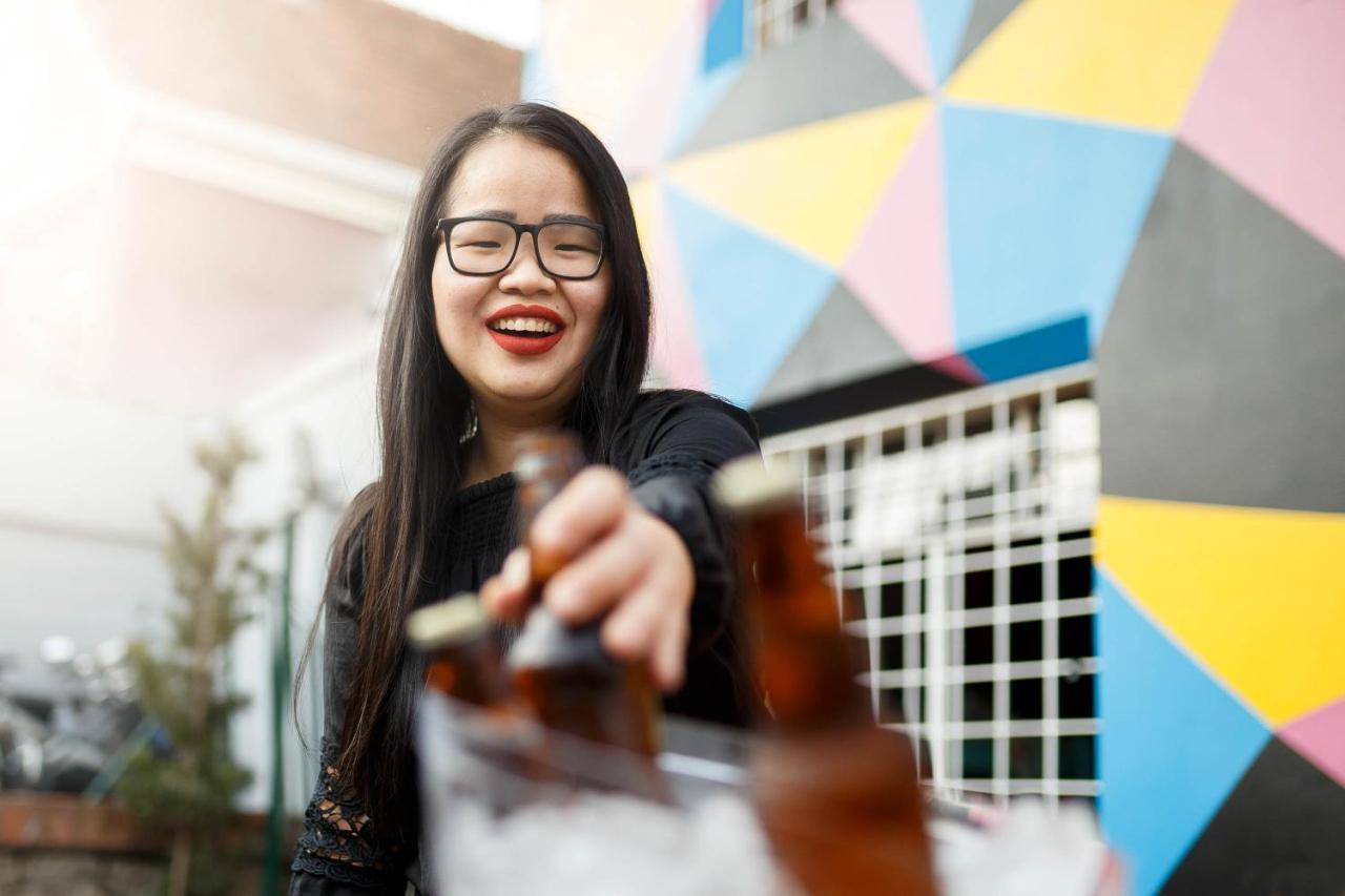 Social Hostel Cafe E Bar 쿠리치바 외부 사진